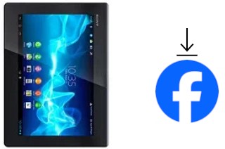 Como instalar o Facebook em um Sony Xperia Tablet S 3G