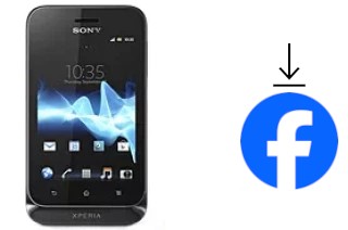 Como instalar o Facebook em um Sony Xperia tipo