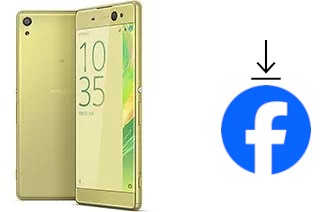 Como instalar o Facebook em um Sony Xperia XA Ultra