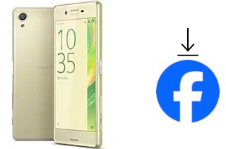 Como instalar o Facebook em um Sony Xperia X