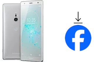 Como instalar o Facebook em um Sony Xperia XZ2