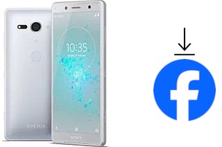 Como instalar o Facebook em um Sony Xperia XZ2 Compact