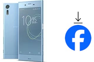 Como instalar o Facebook em um Sony Xperia XZs