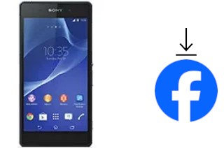 Como instalar o Facebook em um Sony Xperia Z2a