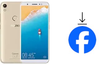 Como instalar o Facebook em um Tecno Camon CM