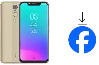 Como instalar o Facebook em um Tecno Pouvoir 3