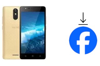 Como instalar o Facebook em um Tecno WX3F LTE