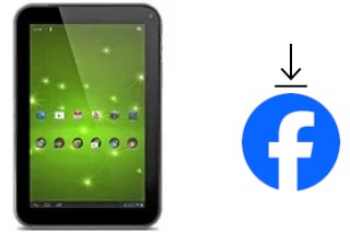 Como instalar o Facebook em um Toshiba Excite 7.7 AT275