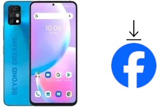 Como instalar o Facebook em um UMIDIGI A11 PRO MAX