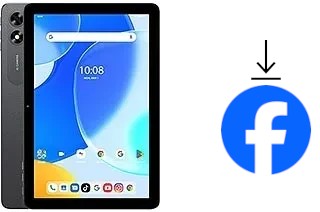 Como instalar o Facebook em um Umidigi G3 Tab Ultra