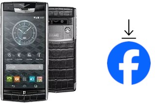 Como instalar o Facebook em um Vertu Signature Touch