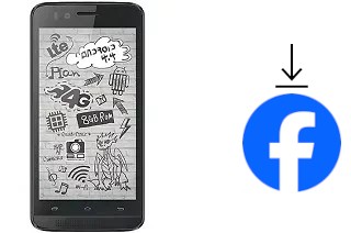 Como instalar o Facebook em um verykool SL4500 Fusion