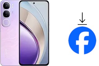 Como instalar o Facebook em um vivo V40 Lite 4G (IDN)