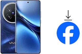 Como instalar o Facebook em um vivo X200 Pro