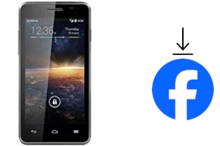 Como instalar o Facebook em um Vodafone Smart 4 turbo