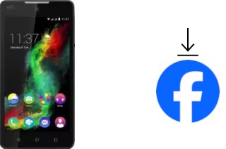 Como instalar o Facebook em um Wiko Rainbow Lite