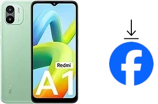 Como instalar o Facebook em um Xiaomi Redmi A1