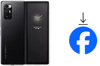 Como instalar o Facebook em um Xiaomi Mi Mix Fold