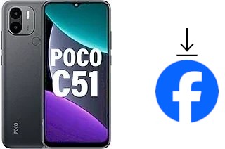 Como instalar o Facebook em um Xiaomi Poco C51