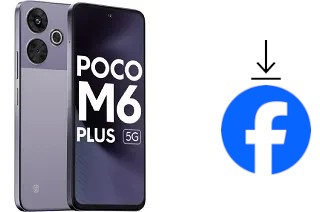 Como instalar o Facebook em um Xiaomi Poco M6 Plus