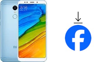 Como instalar o Facebook em um Xiaomi Redmi Note 5 (Redmi 5 Plus)