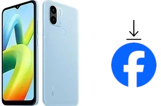 Como instalar o Facebook em um Xiaomi Redmi A1+