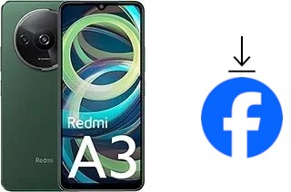 Como instalar o Facebook em um Xiaomi Redmi A3