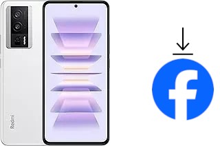 Como instalar o Facebook em um Xiaomi Redmi K60 Pro