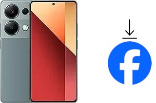 Como instalar o Facebook em um Xiaomi Redmi Note 13 Pro 4G