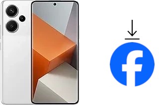 Como instalar o Facebook em um Xiaomi Redmi Note 13 Pro+