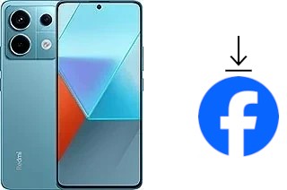 Como instalar o Facebook em um Xiaomi Redmi Note 13 Pro