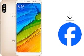 Como instalar o Facebook em um Xiaomi Redmi Note 5 AI Dual Camera