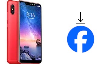 Como instalar o Facebook em um Xiaomi Redmi Note 6 Pro