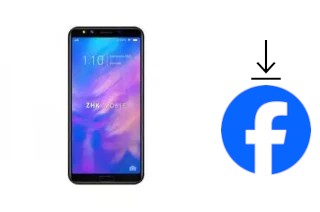 Como instalar o Facebook em um ZH-K Mobile Intense Hype