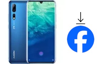 Como instalar o Facebook em um ZTE Axon 10 Pro