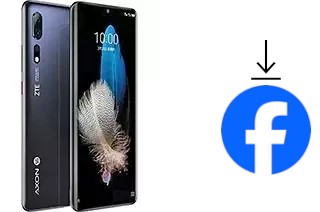 Como instalar o Facebook em um ZTE Axon 10s Pro 5G