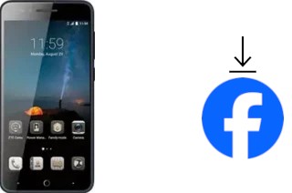 Como instalar o Facebook em um ZTE Blade A612