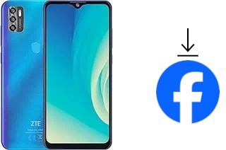 Como instalar o Facebook em um ZTE Blade A7s 2020