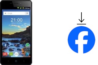 Como instalar o Facebook em um ZTE Blade V580