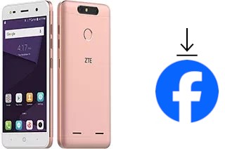 Como instalar o Facebook em um ZTE Blade V8 Mini