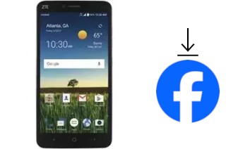 Como instalar o Facebook em um ZTE Blade X2 Max