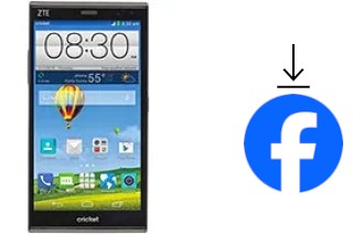 Como instalar o Facebook em um ZTE Grand X Max+