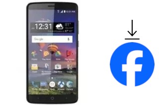 Como instalar o Facebook em um ZTE Max Blue LTE