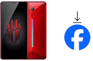 Como instalar o Facebook em um ZTE nubia Red Magic