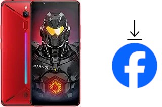 Como instalar o Facebook em um ZTE nubia Red Magic Mars