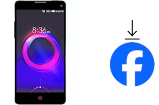 Como instalar o Facebook em um ZTE nubia Z5S mini NX405H