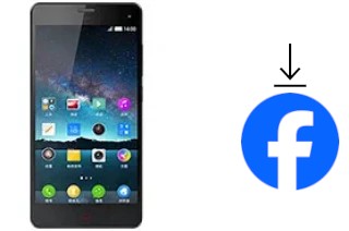 Como instalar o Facebook em um ZTE nubia Z7 mini