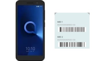 Como ver o código IMEI em Alcatel 1V