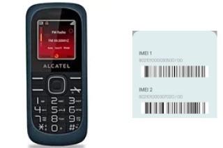 Como ver o código IMEI em OT-213