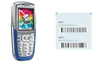 Como ver o código IMEI em OT 756